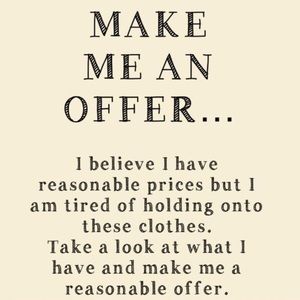 🌟make me an offer 🌟